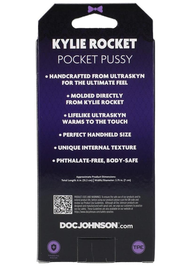 Signature Strokers Kylie Rocket Ultraskyn Pocket Masturbator - Pussy