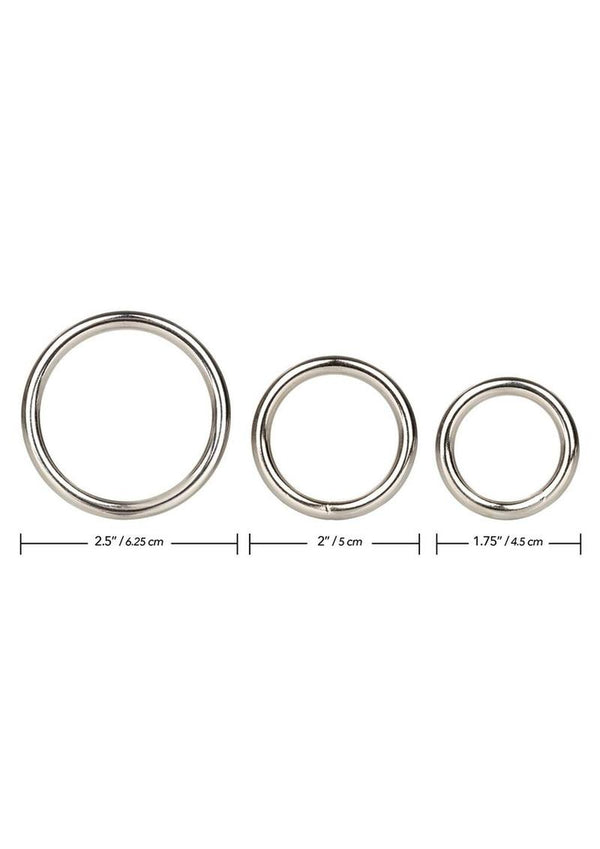Silver Cock Rings - PATS Inc.