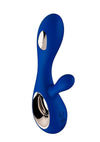 Soraya Wave Rechargeable Rabbit Vibrator - Blue/Midnight Blue