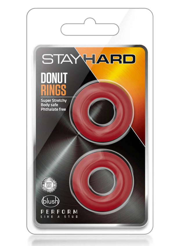 Stay Hard Donut Cock Rings - PATS Inc.