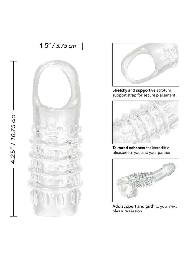 Stimulation Enhancer Textured Penis Sleeve - PATS Inc.