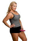 Strap U Mod Active Style Harness + Built In O Ring - Black - 3XLarge