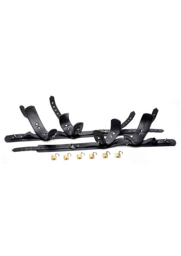 Strict Frog-Tie Restraint - Black - Set