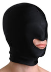 Strict Leather Premium Spandex Hood with Mouth Opening - Black