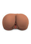 Stroke-X Bubble Butt Masturbator - Pussy and Ass - Chocolate