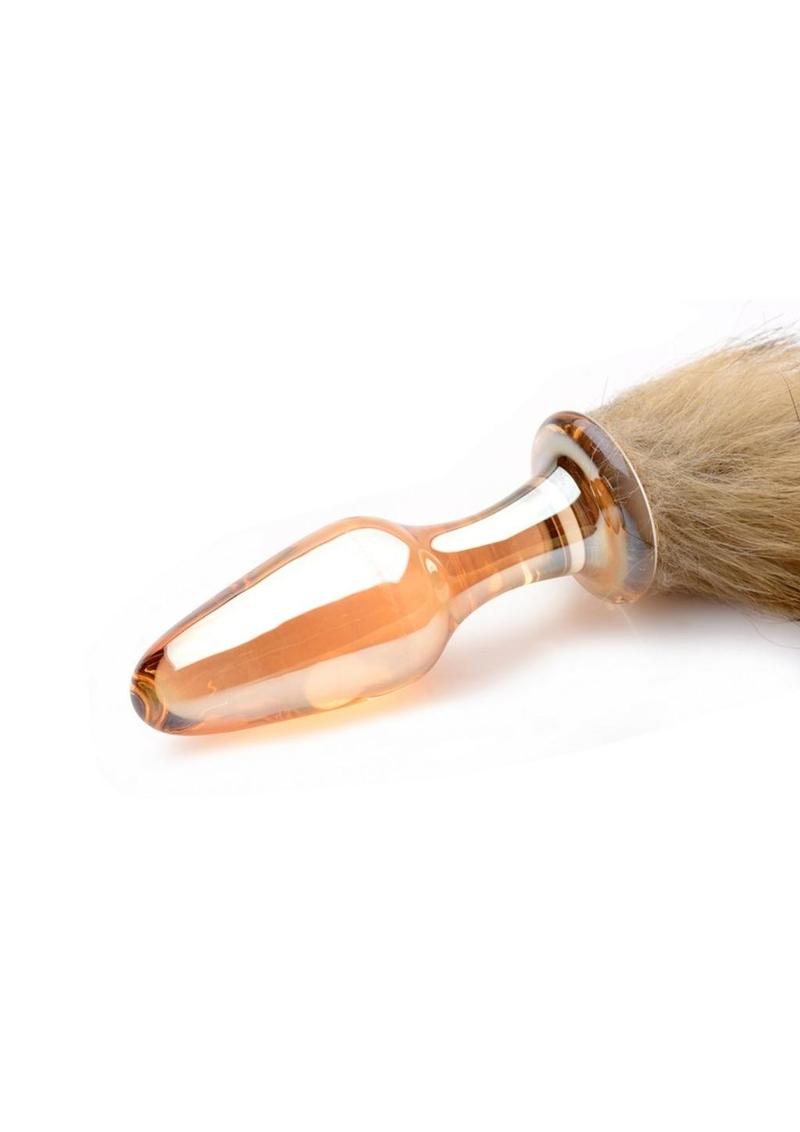 Tailz Fox Tail Glass Anal Plug Emerald Fantaseas Tailz Fox Tail Glass Anal Plug Emerald Fantaseas