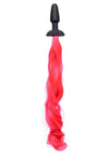 Tailz Pony Tail Anal Plug - Hot Pink/Pink