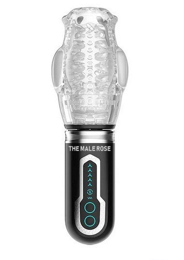 The Male Rose 3 Rechargeable Thrusting Rotating Masturbator - PATS Inc.
