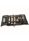 The Traveler Restraint and Bondage Play Kit - Black/Gold - Set Of 10