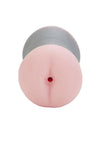 Travel Gripper Dual Density Stroker - Pussy and Ass - Pink