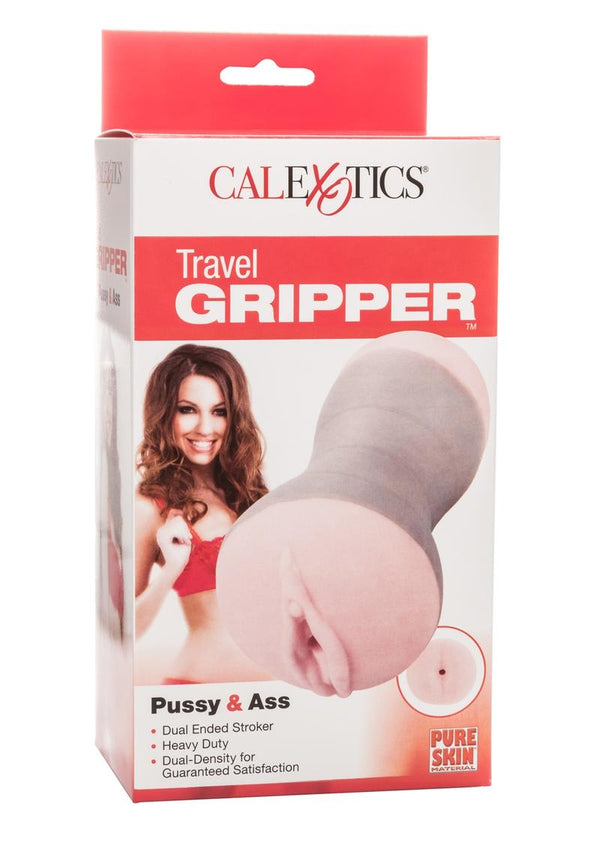 Travel Gripper Dual Density Stroker - Pussy and Ass - PATS Inc.