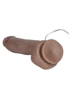 Tyler Knights Futurotic Cock Vibrating Dildo - Brown/Chocolate - 6in