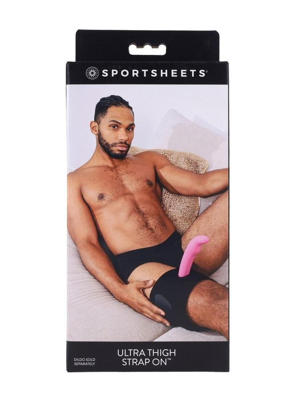 Ultra Thigh Adjustable Strap-On - Black