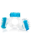 Vibroman Better Sex Kit - Blue/Clear - 3 Per Pack