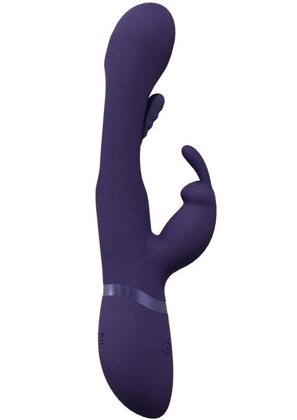 Vive Mika Rechargeable Triple Motor Vibrating Rabbit with G-Spot Stimulator - PATS Inc.