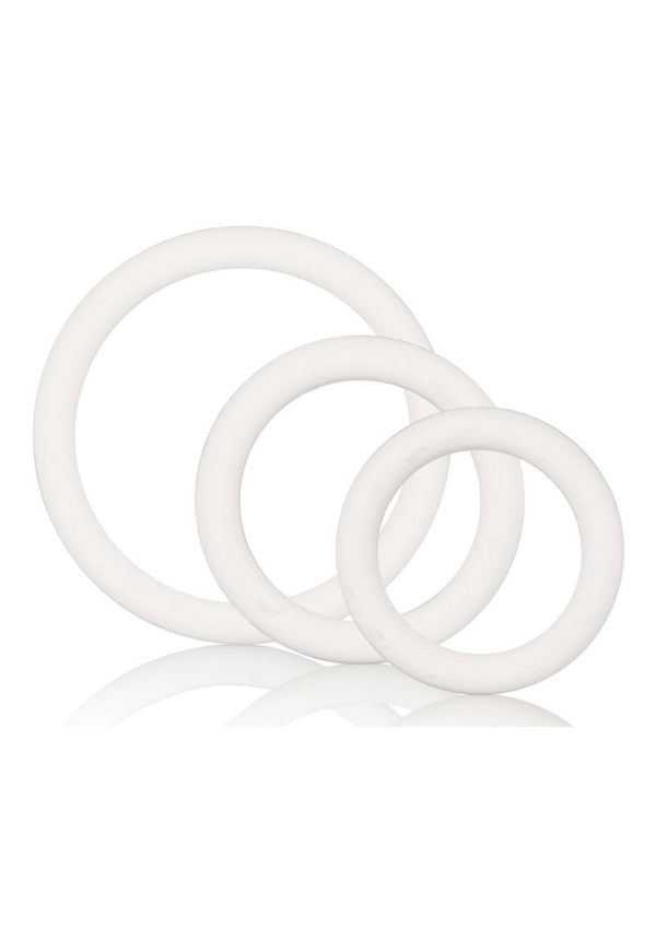 White Rubber Cock Rings - PATS Inc.
