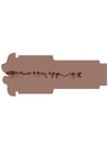 Xkin Axel Steel Torch Masturbator - Male Mouth - Metallic