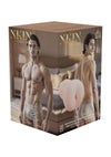 Xkin Stav Stone Bodyforms Multifunction Rechargeable Voice Featured Masturbator - Male Ass - Vanilla
