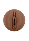 Zero Tolerance Tight Lipped Rechargeable Pussy Masturbator - Chocolate