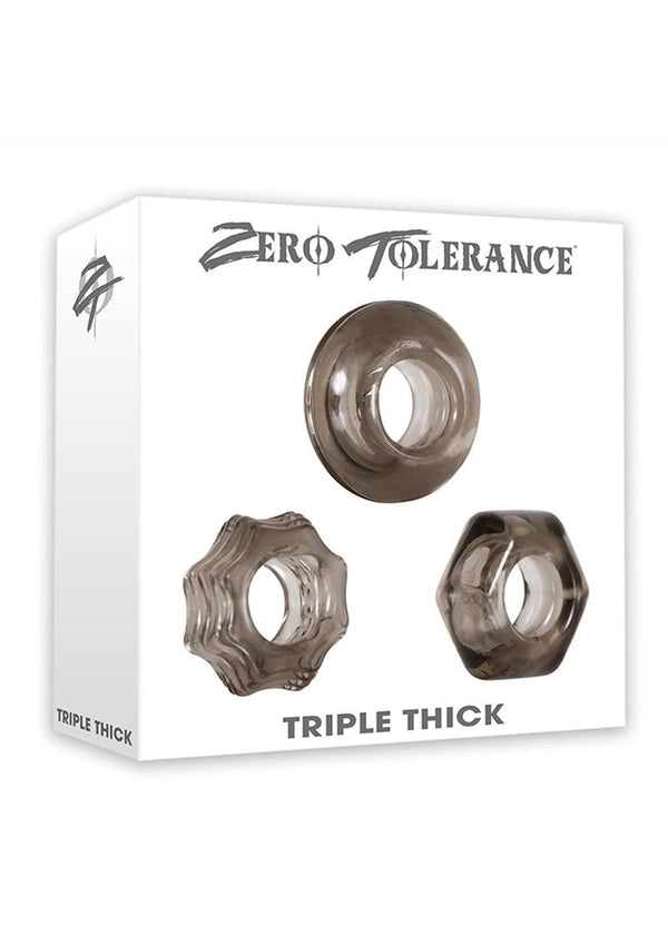 Zero Tolerance Triple Thick Cock Ring Kit - PATS Inc.