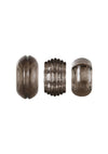 Zero Tolerance Triple Thick Cock Ring Kit - Smoke - 3 Piece Kit