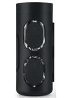 ZOLO Strökemeister Squeezable Masturbator - Black/Clear
