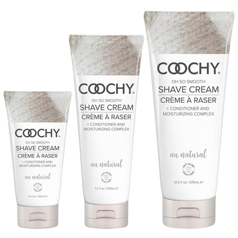 COOCHY Oh So Smooth Shave Cream: Au Natural Fragrance Free - Love on This