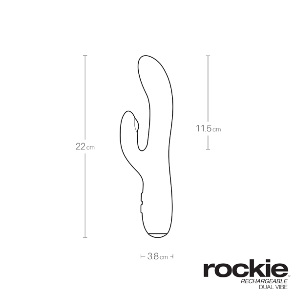 VeDO- Rockie Rechargeable Dual Vibe - Love on This