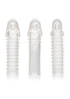 3 Piece Extension Kit Textured 6in Each - Clear