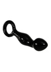 Adam and Eve - Adam's Glass Prostate Massager - Black