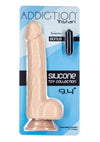 Addiction Tristan Silicone Realistic Dildo with Bonus Bullet