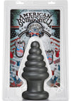 American Bombshell Destroyer Anal Plug - Grey/Gun Metal