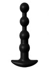 Anal Fantasy Elite Silicone Rechargeable Anal Beads Waterproof - Black