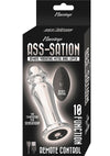 Ass-Sation Remote Control Rechargeable Vibrating Metal Anal Lover