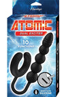 Atomic Dual Exciter Silicone Rechargeable Anal Stimulator