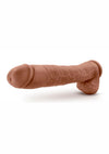 Au Naturel Daddy Sensa Feel Dual Density Dildo with Balls