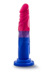 Avant Pride P8 Love Silicone Dildo - Multicolor - Small - 7.5in