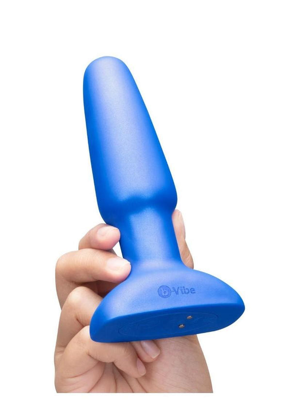 B-Vibe Smart Rimming Plug 2 Rechargeable Silicone App Controlled Anal Plug