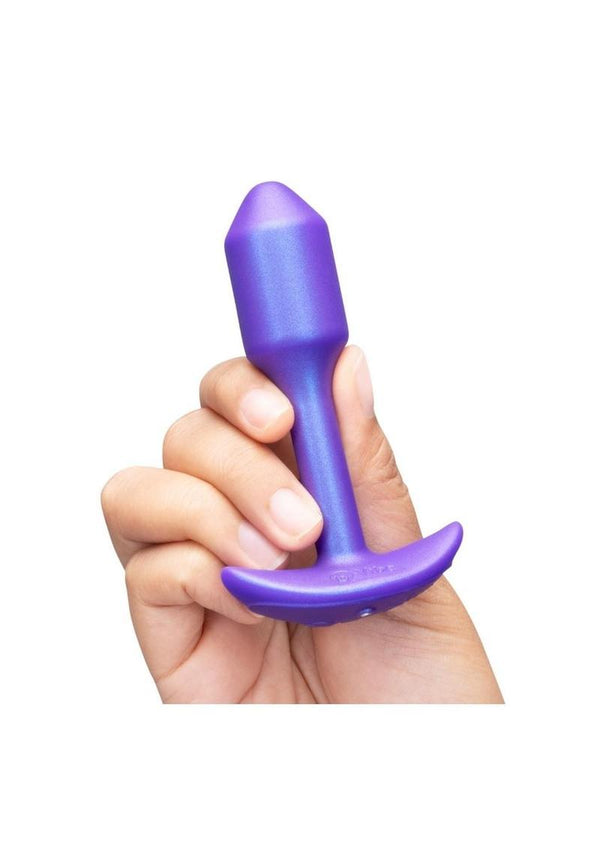 B-Vibe Smart Snug Plug 1 App Controlled Rechargeable Silicone Anal Plug