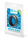 B-Vibe Snug Ring Silicone Cock Ring - Black - 40mm