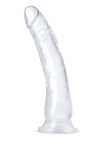 B Yours Diamond Glisten Dildo - Clear - 8.75in