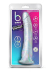 B Yours Diamond Glisten Dildo - Clear - 8.75in