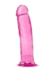 B Yours Plus Thrill N' Drill Realistic Dildo - Pink - 9.5in