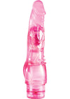 B Yours Vibe 4 Vibrating Dildo - Pink - 8in