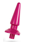 B Yours Vibrating Rechargeable Anal Plug - Berry/Pink