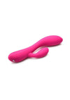 Bang! 10x Flexible Rechargeable Silicone Rabbit - Pink