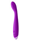 Bang Flexible Rechargeable Silicone G-Spot Vibrator - Purple