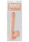 Basix Rubber Works Mega Dildo - Vanilla - 12in