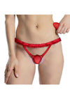 Bedroom Bliss Textured Silicone Rechargeable Panty Vibe with Remote Control