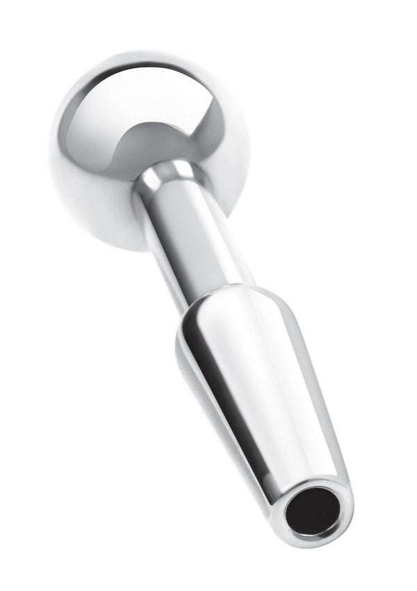 Blue Line Peephole Penis Plug - Stainless - PATS Inc.